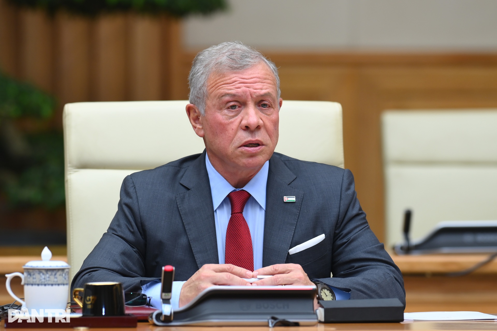 Chủ tịch nước Lương Cường chủ trì lễ đón Quốc vương Jordan thăm Việt Nam - 12