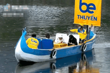 Thực hư vụ "be thuyền" di chuyển trên kênh Nhiêu Lộc - Thị Nghè