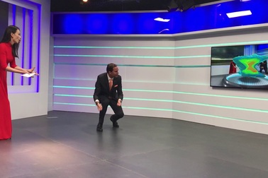 Trường quay ứng dụng công nghệ thực tế ảo của VTVcab