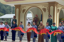 Khánh thành Nhà bia tưởng niệm 49 chiến sĩ tiễu phỉ ở Mường Khương