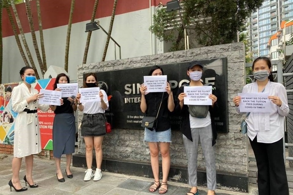 Lùm xùm học phí online Trường Quốc tế Singapore: Sở GDĐT Hà Nội lên tiếng - 1 Lùm xùm học phí online Trường Quốc tế Singapore: Sở GDĐT Hà Nội lên tiếng - 1