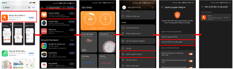 Thiết bị đeo Huawei kết nối từ Android đến iOS, cân cả ứng dụng Strava - 3 Thiết bị đeo Huawei kết nối từ Android đến iOS, cân cả ứng dụng Strava - 3