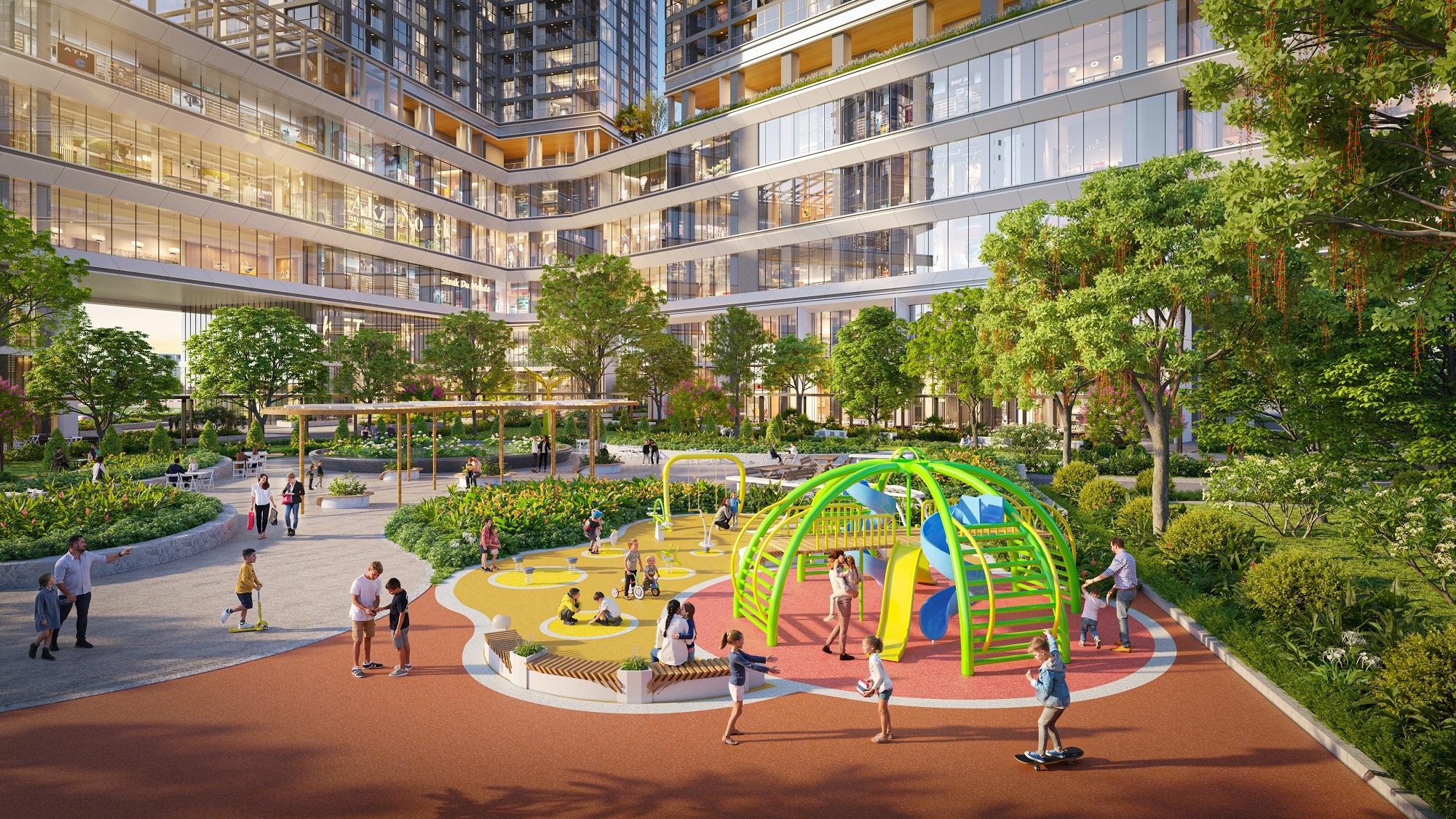 Khám phá tiện ích xanh trong lòng tổ hợp căn hộ Sun Group Cầu Giấy - 2