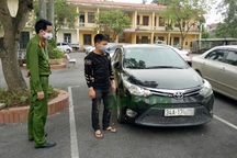 Tạm giữ đối tượng cướp máy đo thân nhiệt của chốt phòng dịch