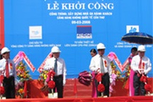 Khởi công nhà ga cảng hàng không Quốc tế Cần Thơ