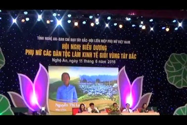 Hội nghị biểu dương điển hình phụ nữ làm kinh tế giỏi vùng Tây Bắc
