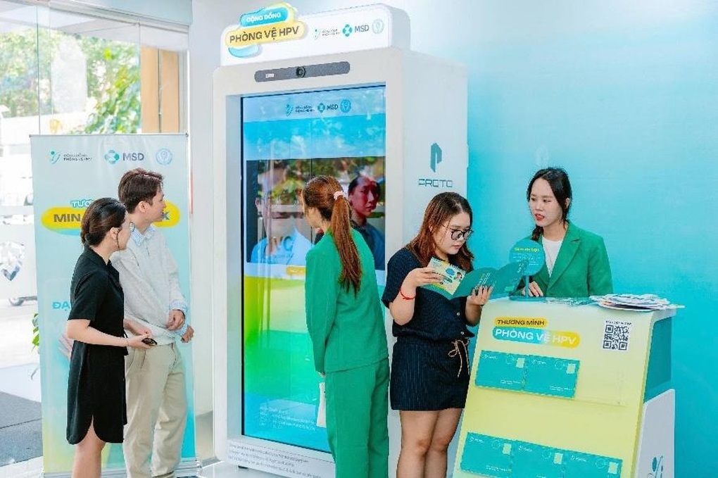 MSD Việt Nam ứng dụng công nghệ Hologram 3D và AI nâng cao nhận thức dự phòng HPV - 1