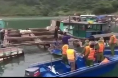 Một hộ dân ném bom xăng vào đoàn cưỡng chế, một số cán bộ bị thương