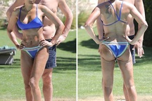 Mel B khoe thân hình cơ bắp sau 3 lần sinh nở