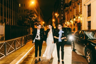 Diện đầm tinh khôi, Lam Cúc hóa “công chúa” giữa Cannes hoa lệ