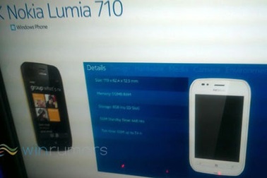 Windows Phone đầu tiên của Nokia chuẩn bị ra mắt