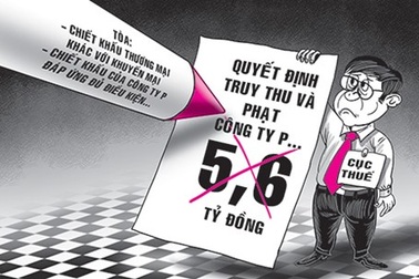 Cục thuế thua kiện vụ truy thu thuế 5,6 tỉ đồng