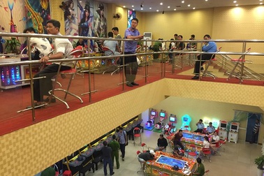 "Đột kích" sòng bạc bắn cá do người Trung Quốc quản lý