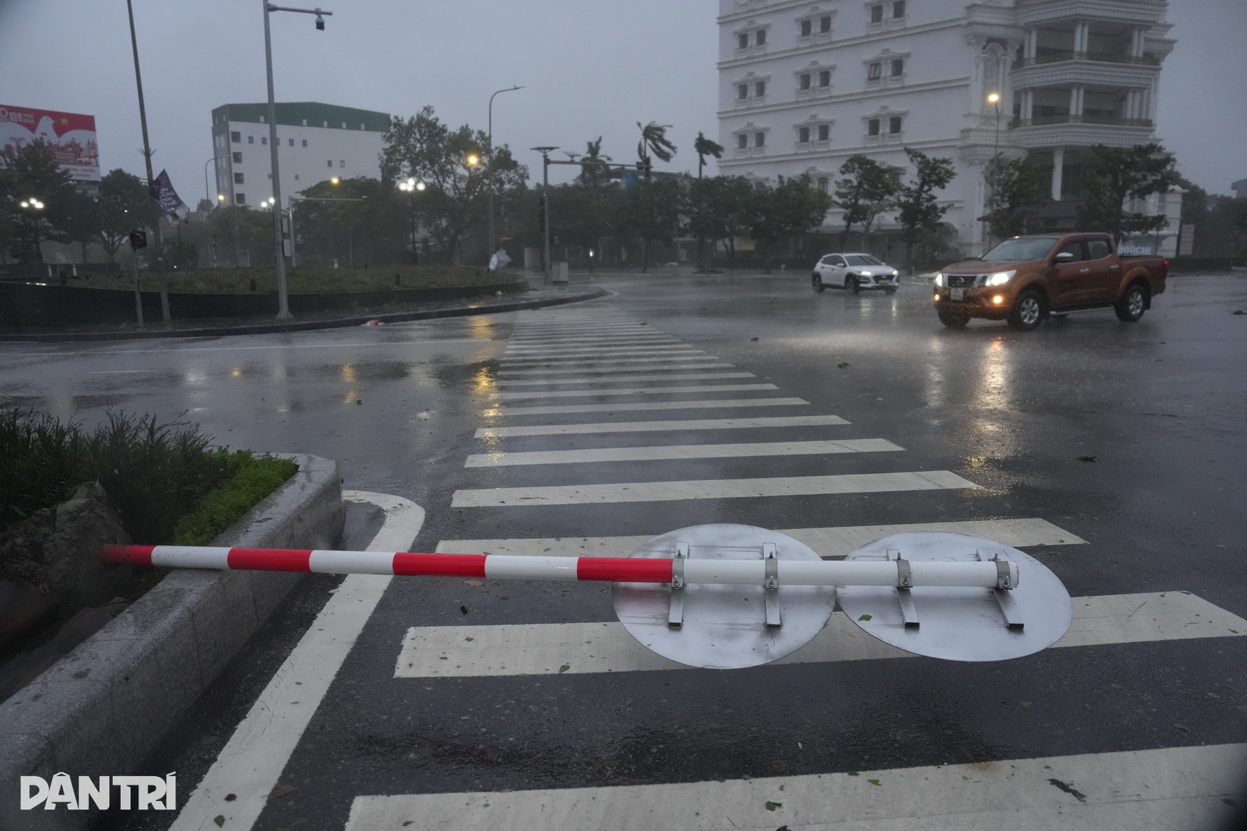 Bão Kajiki quần thảo: Khách sạn vỡ tung cửa kính, ô tô chết đứng giữa đường - 7