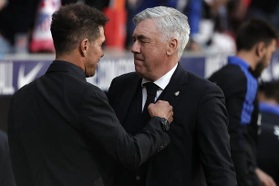 Real Madrid - Atletico: Ancelotti và Diego Simeone ca ngợi đối thủ