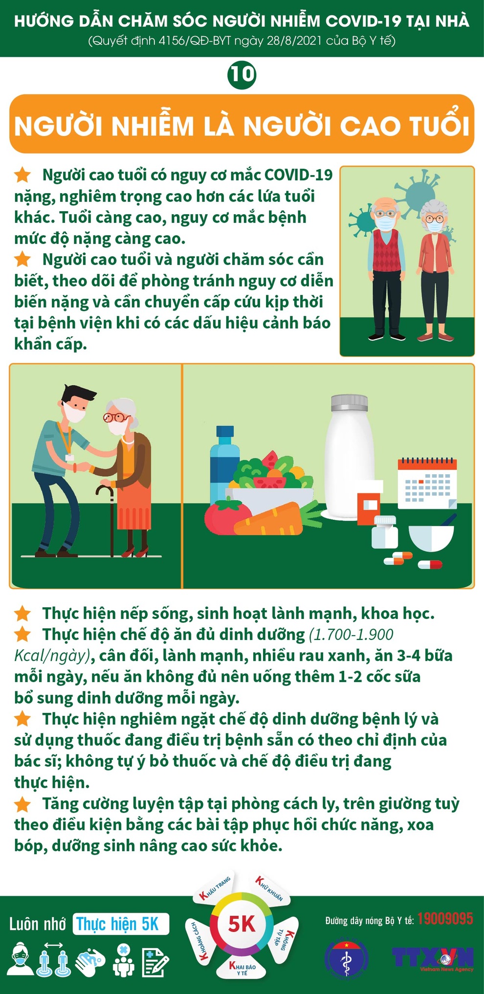 Hướng dẫn chăm sóc F0 điều trị tại nhà - 8 Hướng dẫn chăm sóc F0 điều trị tại nhà - 8