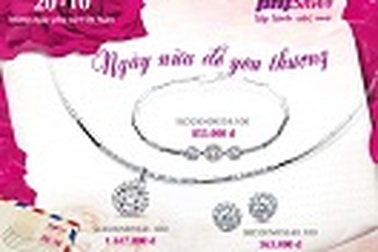 Trang sức PNJSilver - Quà tặng ý nghĩa cho 20/10