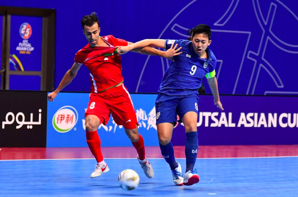 Đánh bại Thái Lan, Iran vào chung kết giải futsal châu Á gặp Nhật Bản - 1 Đánh bại Thái Lan, Iran vào chung kết giải futsal châu Á gặp Nhật Bản - 1