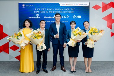 VinaLiving ký hợp tác tài chính cùng ngân hàng, phát triển Salacia Villas