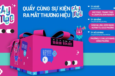 Giới trẻ hào hứng check-in cùng "Hộp quà bí ẩn"