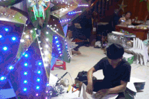 Xưởng sản xuất đèn ngôi sao Giáng sinh lớn nhất TPHCM