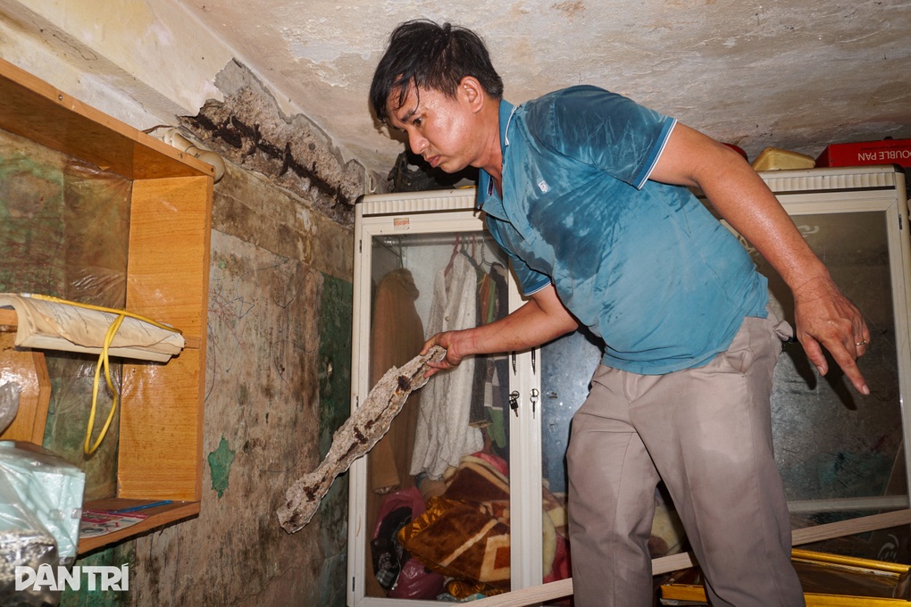 Hàng loạt nhà tập thể có mức độ nguy hiểm giữa trung tâm Đà Nẵng - 3 Hàng loạt nhà tập thể có mức độ nguy hiểm giữa trung tâm Đà Nẵng - 3