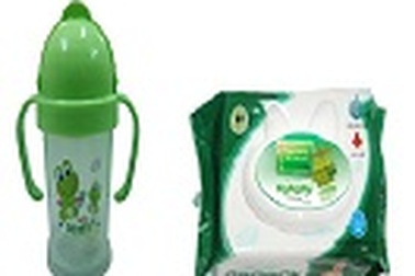 Tặng cốc thông minh cho khách hàng mua khăn giấy ướt Mamamy