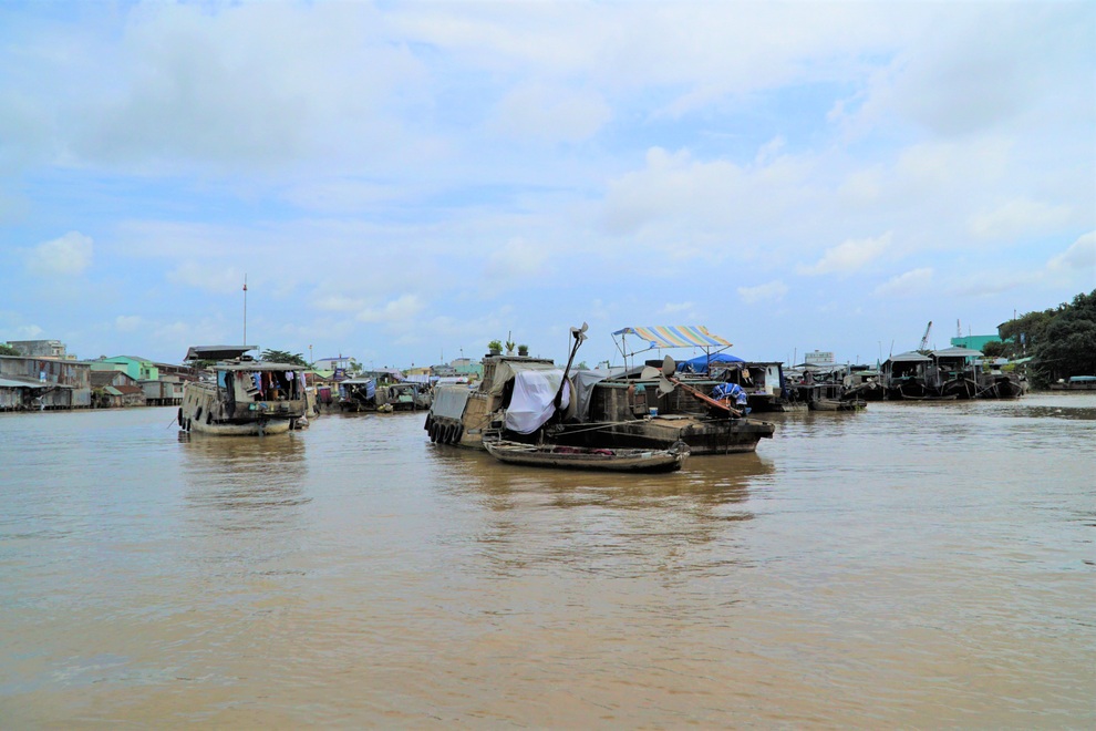 Lái đò chợ nổi chật vật mưu sinh trong mùa dịch - 1 Lái đò chợ nổi chật vật mưu sinh trong mùa dịch - 1