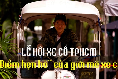 “Điểm hẹn hò” của giới mê xe cổ