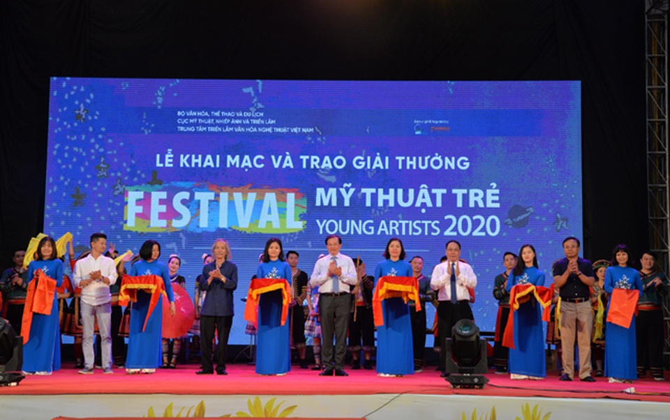 Khai mạc Festival Mỹ thuật trẻ 2020 - 1 Khai mạc Festival Mỹ thuật trẻ 2020 - 1