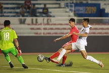 Phung phí quá nhiều cơ hội, U22 Singapore bị U22 Lào cầm hòa