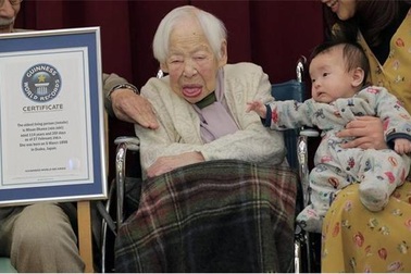 Cụ bà 114 tuổi được công nhận là người nhiều tuổi nhất thế giới