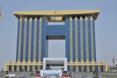 Ngắm trung tâm hành chính bề thế tại TP mới Bình Dương