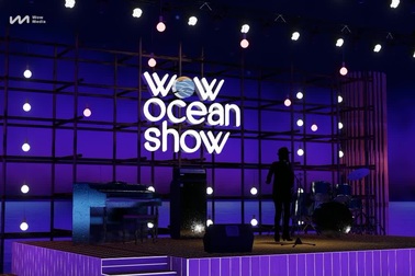 Sân khấu Wow Ocean Show tại Vinhomes Ocean Park