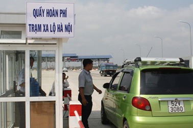 Hoàn phí trạm XLHN tại trạm cầu Phú Mỹ