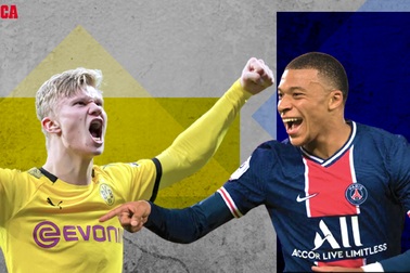 Người thừa kế ngai vàng: Gọi tên Kylian Mbappe hay Erling Haaland?