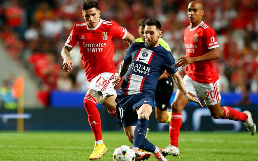 Messi ghi siêu phẩm, PSG vẫn phải chia điểm trên sân của Benfica - 2 Messi ghi siêu phẩm, PSG vẫn phải chia điểm trên sân của Benfica - 2
