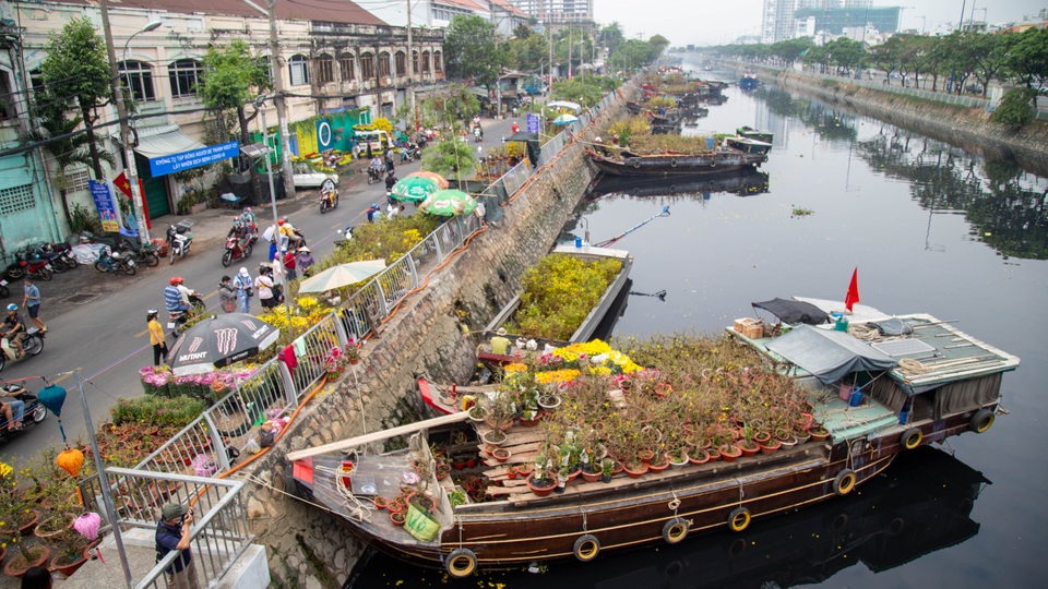 Nhiều ngày phơi mặt không bán nổi hoa, tiểu thương khóc thét lo mất Tết - 2 Nhiều ngày phơi mặt không bán nổi hoa, tiểu thương khóc thét lo mất Tết - 2
