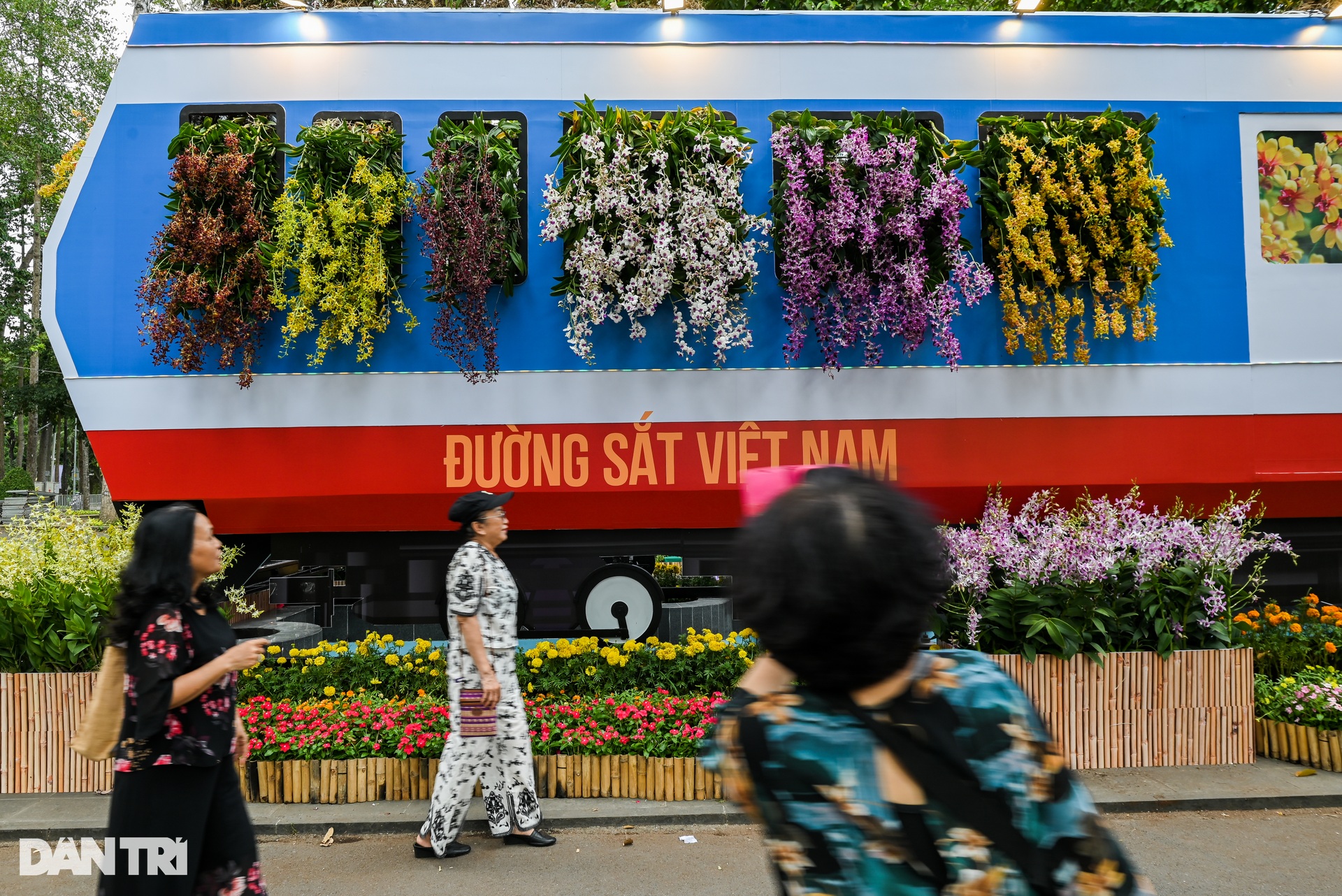 Hơn 39.000 sản phẩm hoa lan phủ kín công viên Tao Đàn - 2
