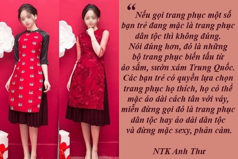 Lùm xùm chuyện áo dài cách tân và ngày xuân cướp lộc