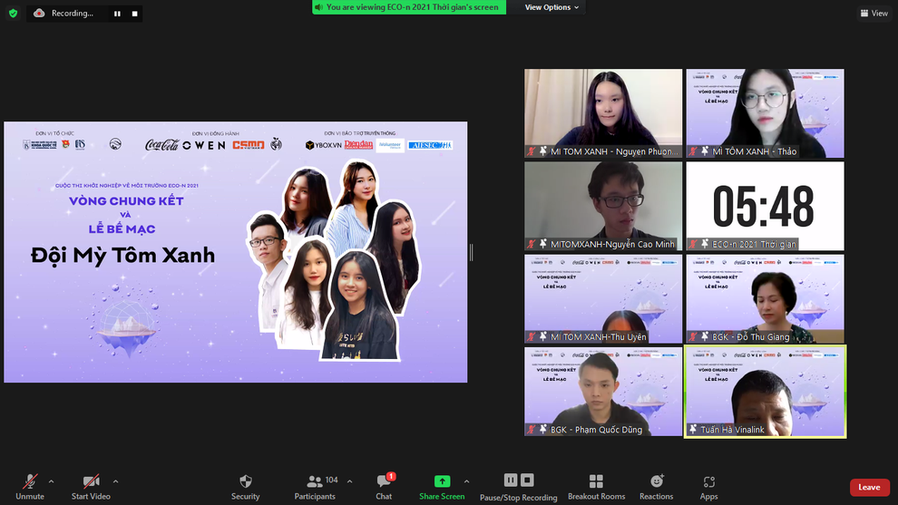 Cuộc thi khởi nghiệp về môi trường và những Start-up trưởng thành từ GenZ - 2 Cuộc thi khởi nghiệp về môi trường và những Start-up trưởng thành từ GenZ - 2