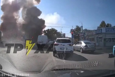 UAV Geran của Nga tấn công trung tâm tuyển quân Ukraine ở  Poltava