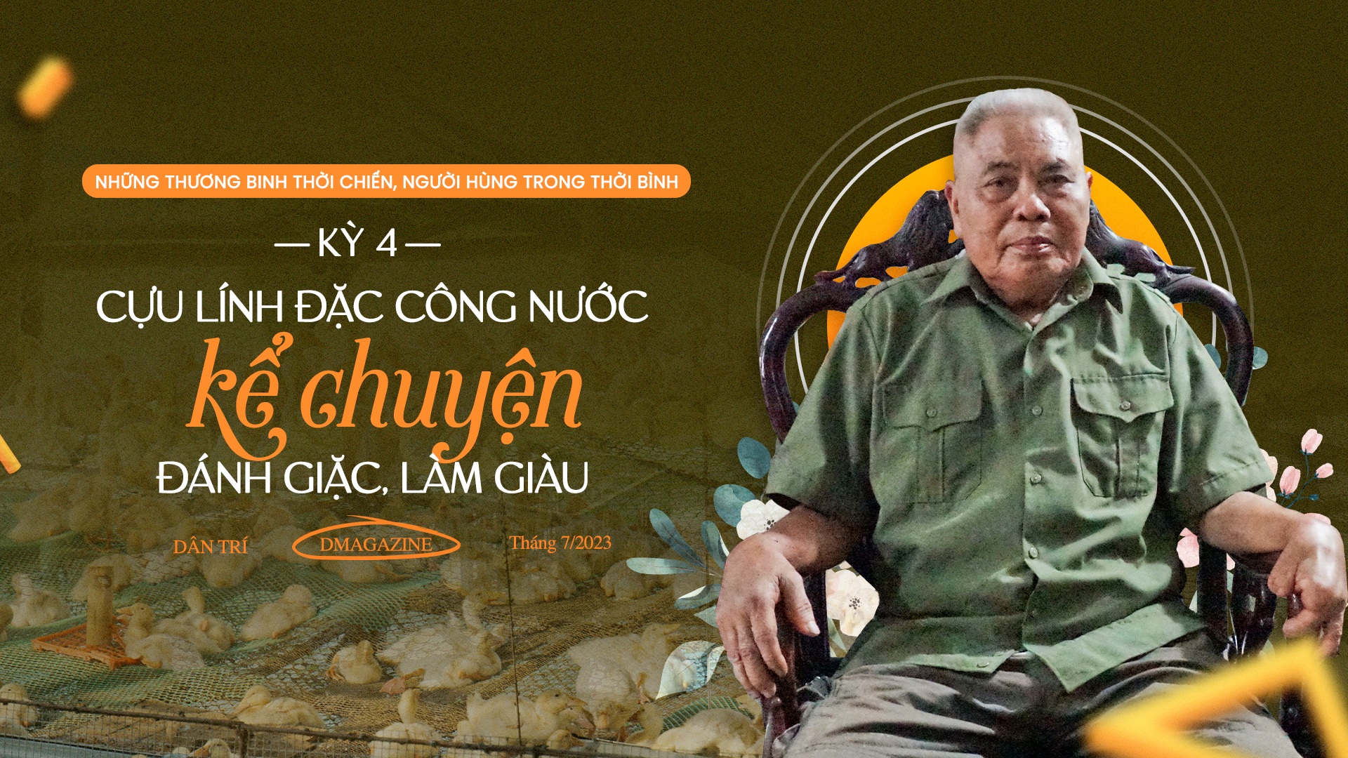 Cựu lính đặc công nước kể chuyện đánh giặc, làm giàu