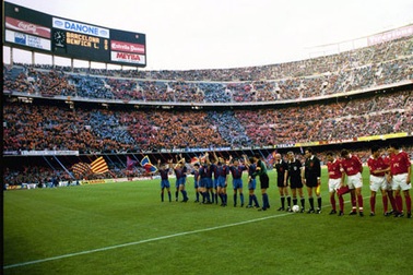 Những bức ảnh lịch sử cuộc chạm trán Barcelona-Benfica