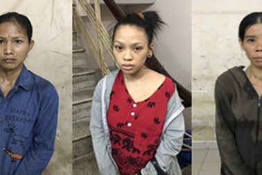 Băng "nữ quái" trộm cắp tài sản ở phố đi bộ Bùi Viện sa lưới