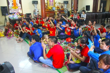 Trung thu này tại chùa Bồ Đề