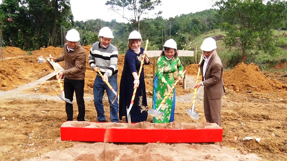 Quảng Trị: Khởi công xây dựng điểm trường mầm non tại xã biên giới - 1 Quảng Trị: Khởi công xây dựng điểm trường mầm non tại xã biên giới - 1