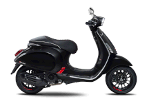 Vespa Sprint Carbon có giá từ 76,5 triệu đồng