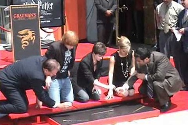 Dan Radcliffe, Emma Watson, Rupert Grint dự sự kiện