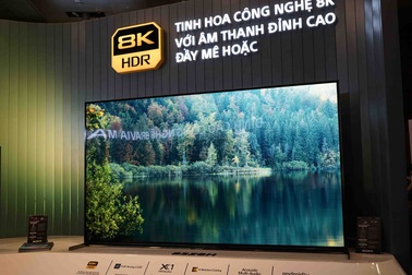 TV 8K đầu tiên của Sony về Việt Nam, giá 263 triệu đồng